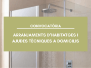 Convocatòria per a l’arranjament d’habitatges per a persones grans i amb necessitats especials a Moià