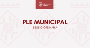 Convocatòria del Ple Municipal de Moià per al 23 de setembre de 2026